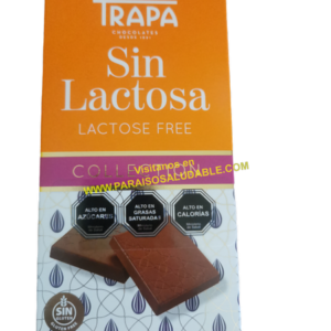 Chocolate Trapa Sin Lactosa