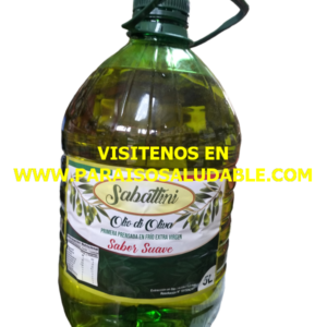 Aceite De Oliva 5 Litros Sabattini 0.2 Acidez Maxima